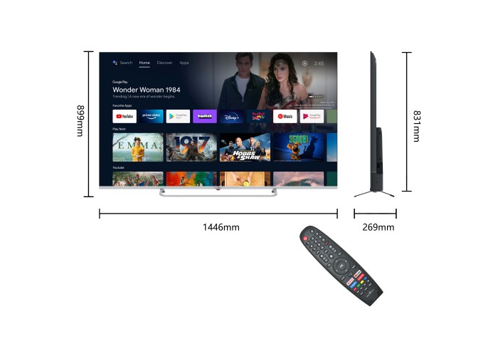 65" V3 Quantum Dot Android TV™