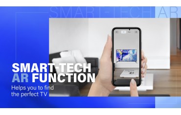 Smart-Tech AR Function helps you to find the perfect TV