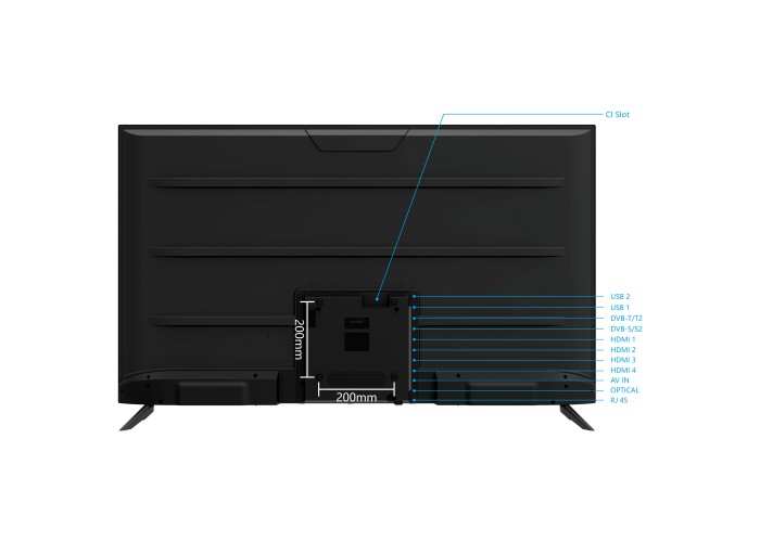 58" T1 4K Ultra HD Android TV™