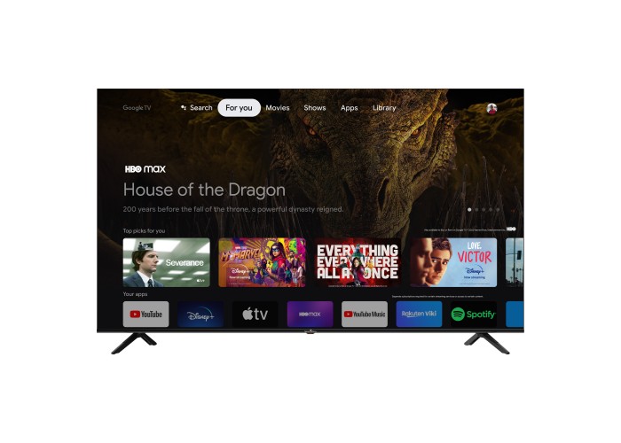 75" T1 4K Ultra HD Google TV™