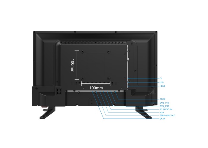 22"  FHD LED TV