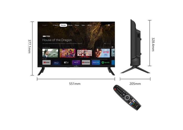 24" V1 HD Google TV™