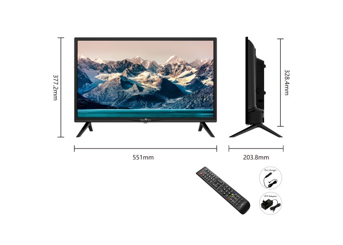 24” HD LED TV