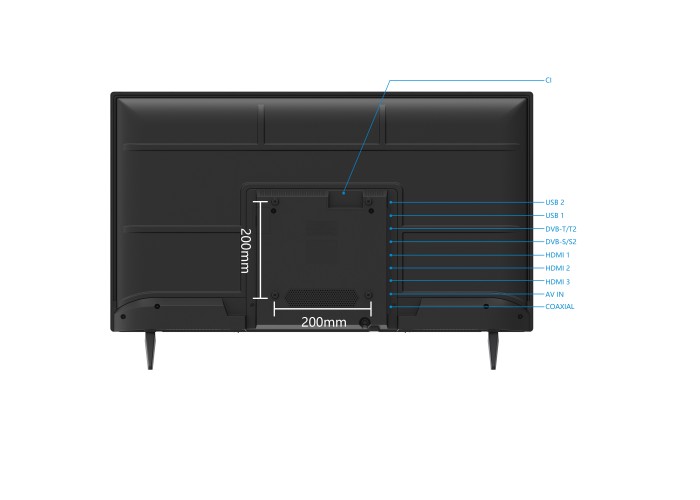 40" T2 FHD LED TV