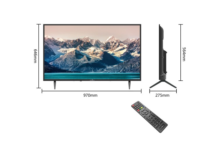 Television 42'' inch 43-inch LED TV new model (ATV, DVB-T/T2/S2) OEM  factory price supply smart/analog TV full HD TV - AliExpress