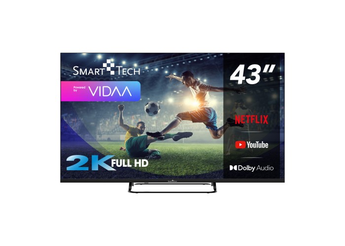 43" 2V FHD LED VIDAA Smart TV