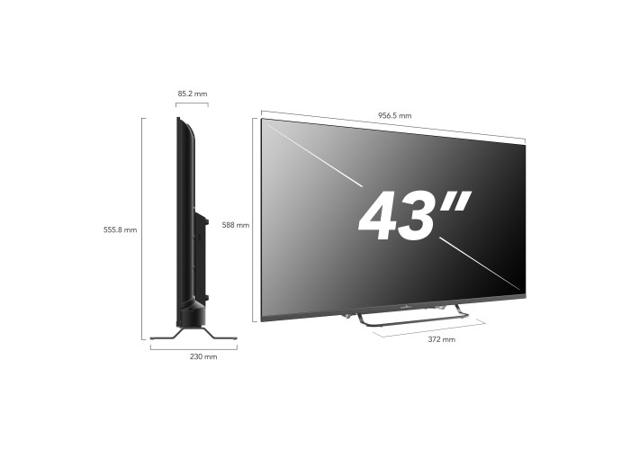 43" 2V FHD LED VIDAA Smart TV