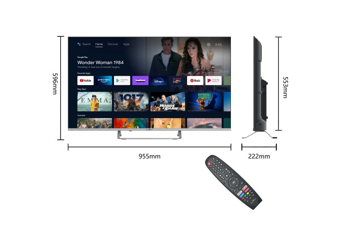 43" V3 Quantum Dot Android TV™