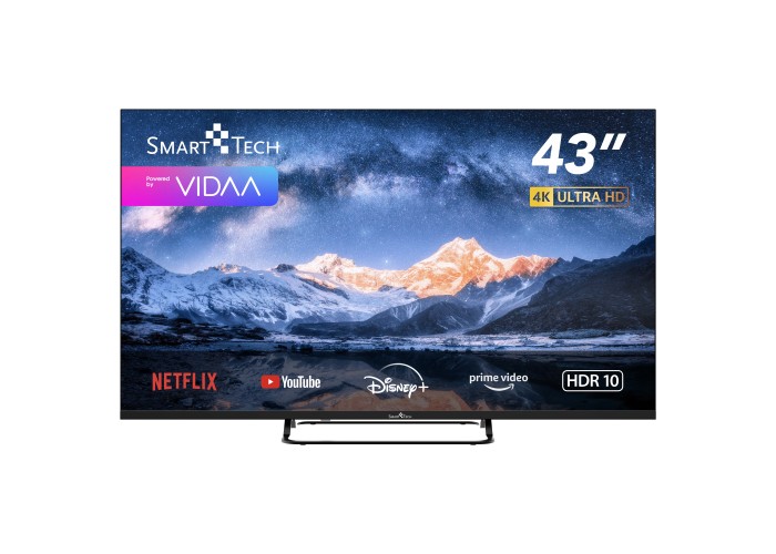 43" 1V 4K UHD LED VIDAA Smart TV