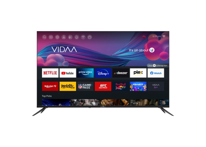 50" T1 4K UHD LED VIDAA Smart TV