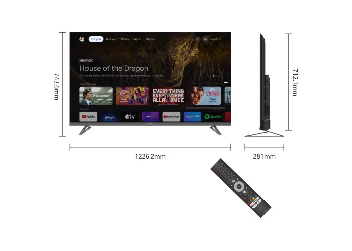 55" 4G Quantum Dot Google TV™ 144Hz