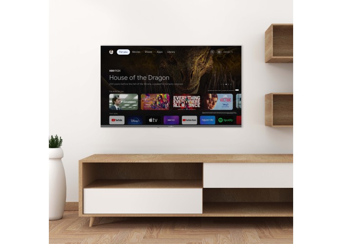 55" 2V 4K Ultra HD Google TV™