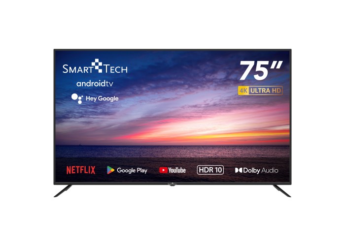 75" T1 4K Ultra HD Android TV™