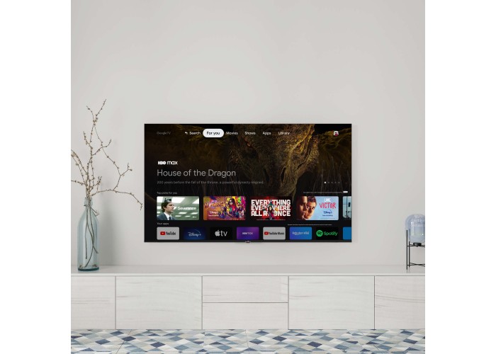 75" T1 4K Ultra HD Google TV™