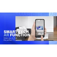 Smart-Tech AR Function helps you to find the perfect TV