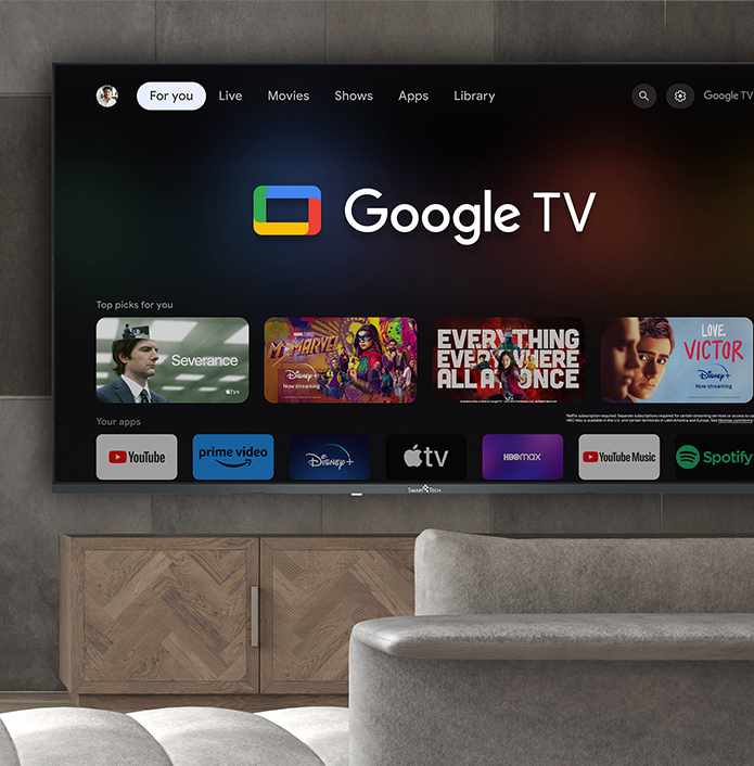 Smart TV 43'' FHD - Google TV, Google TV desde $0