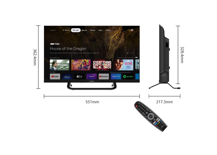 24" V3 HD Google TV™