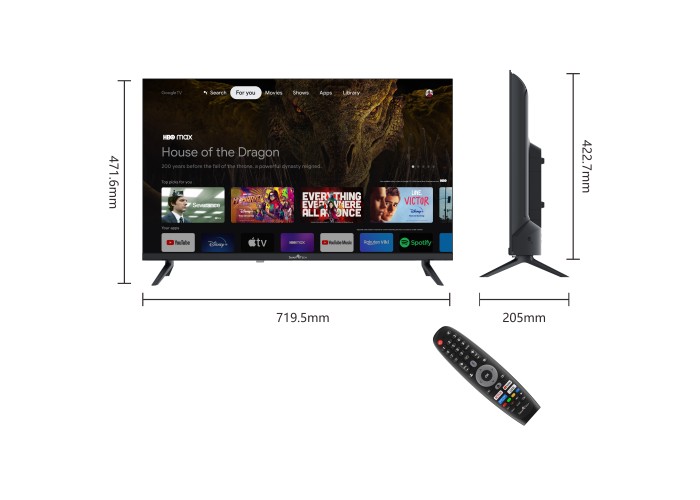 32" V1 HD Google TV™